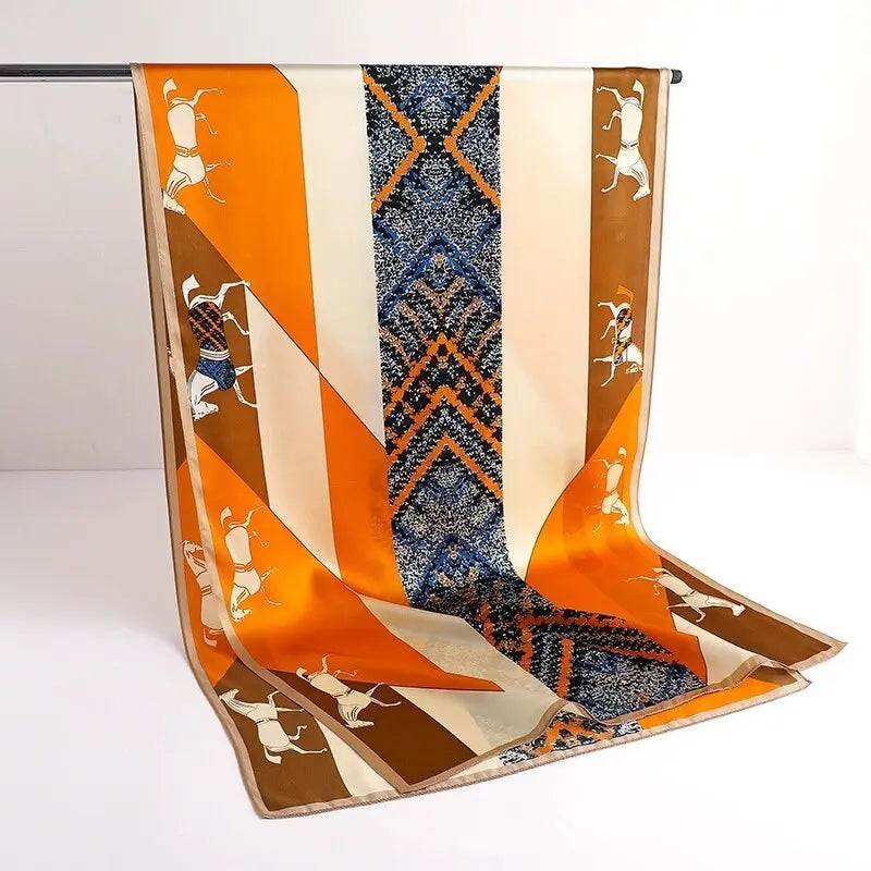 Foulard Soie Femme - GRACIELA - Coeur de Foulard