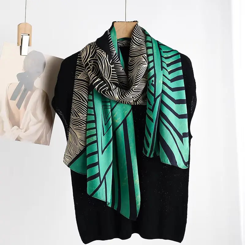 Foulard Soie Femme - INES Coeur de Foulard