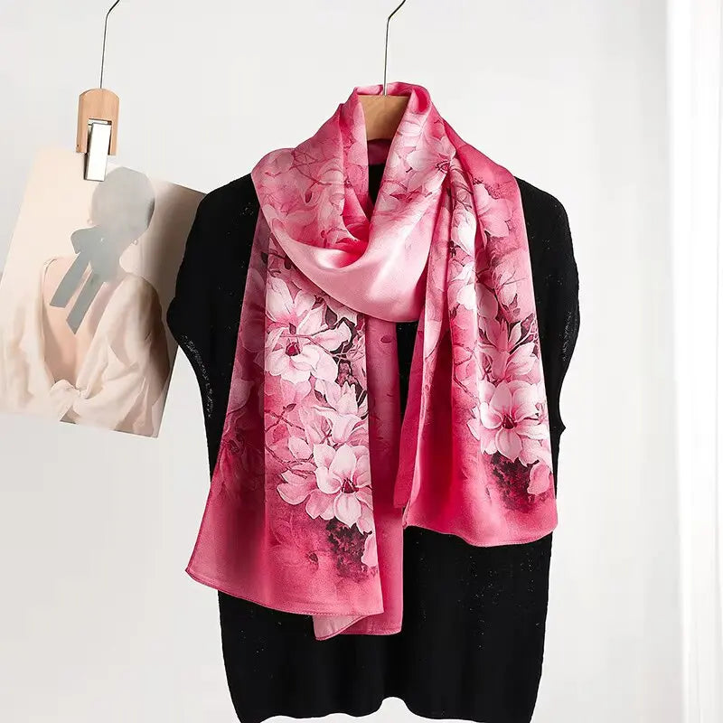Foulard Soie Femme - ISIDORA - Coeur de Foulard