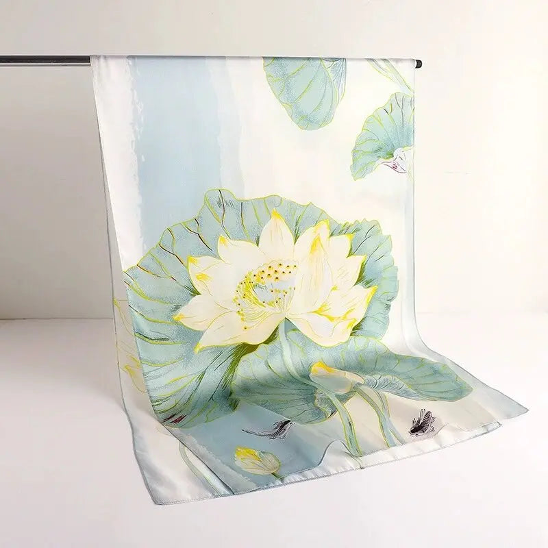 Foulard Soie Femme - JACINTA - Coeur de Foulard