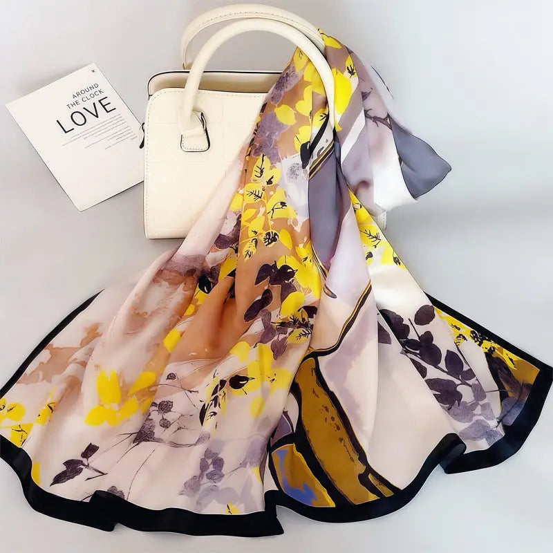 Foulard Soie Femme - MARIA Coeur de Foulard