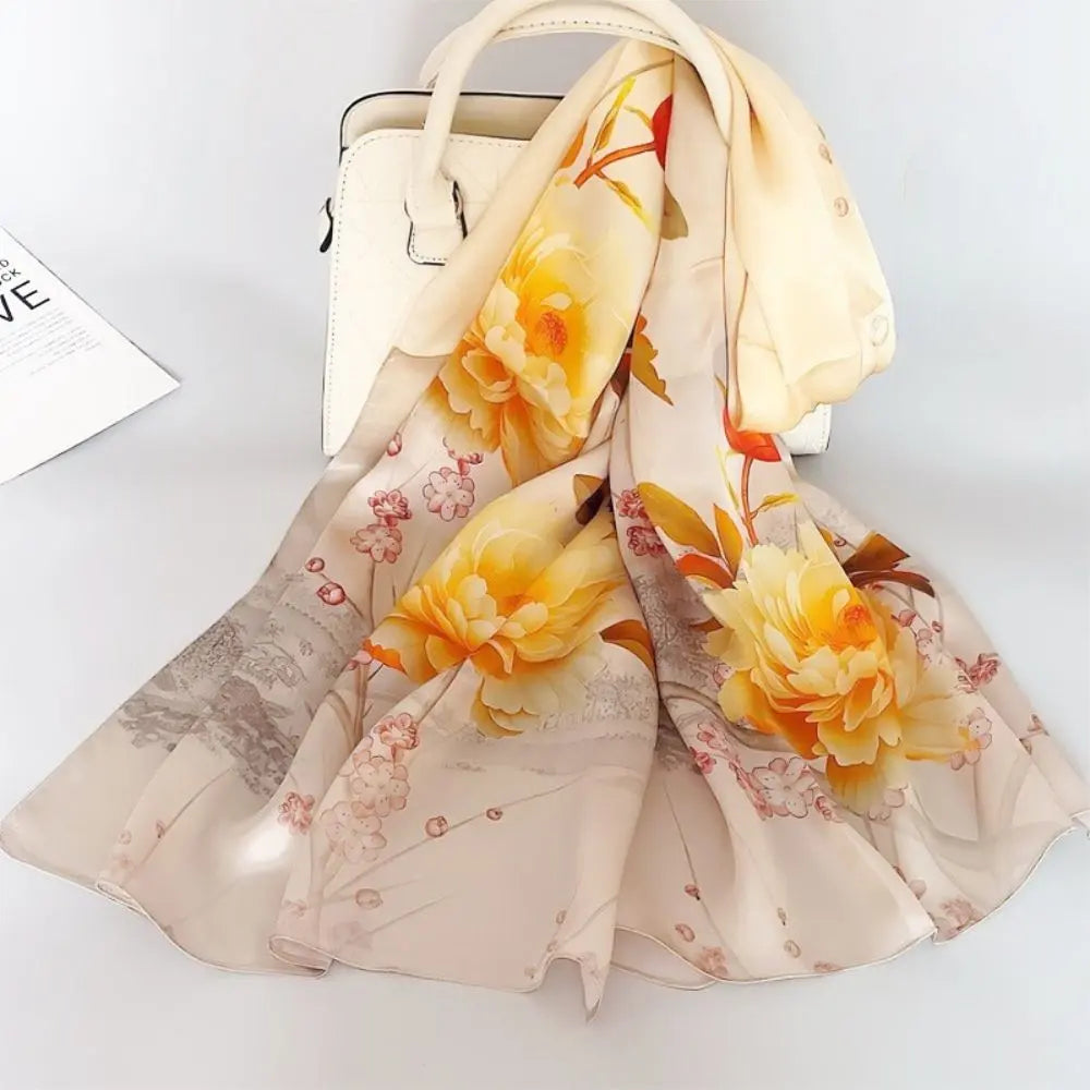 Foulard Soie Femme - MARIANA - Coeur de Foulard