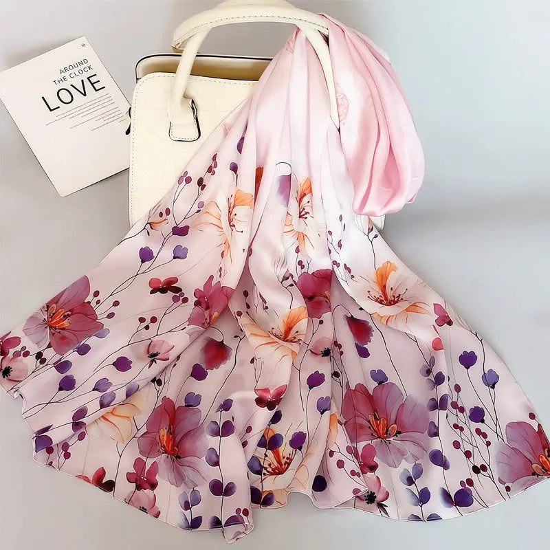 Foulard Soie Femme - MARICELA - Coeur de Foulard