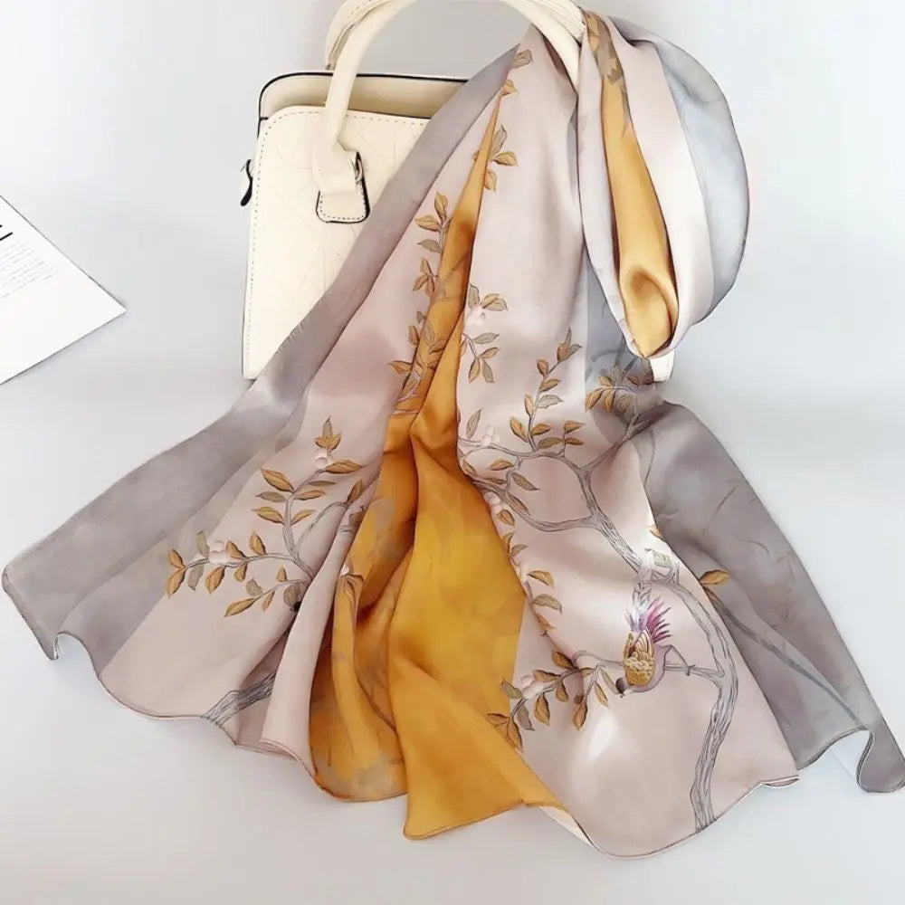 Foulard Soie Femme - MIREYA Coeur de Foulard