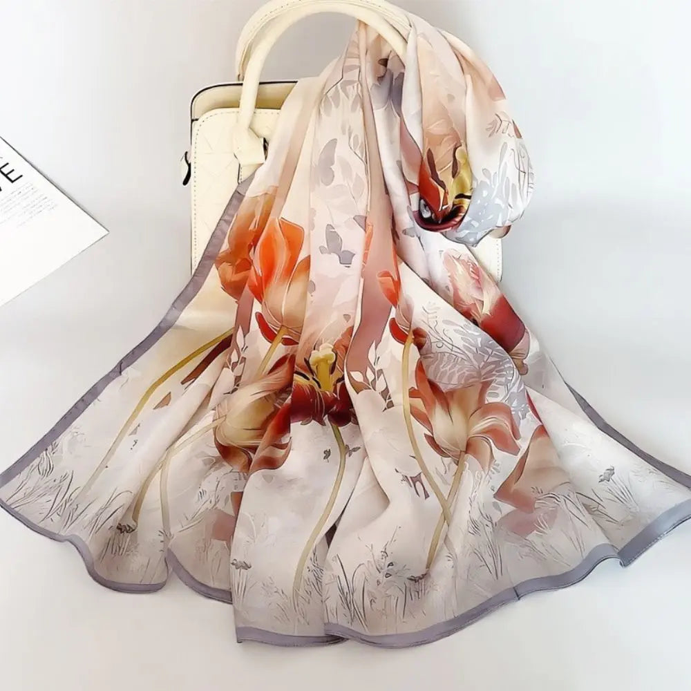 Foulard Soie Femme - NEREA Coeur de Foulard