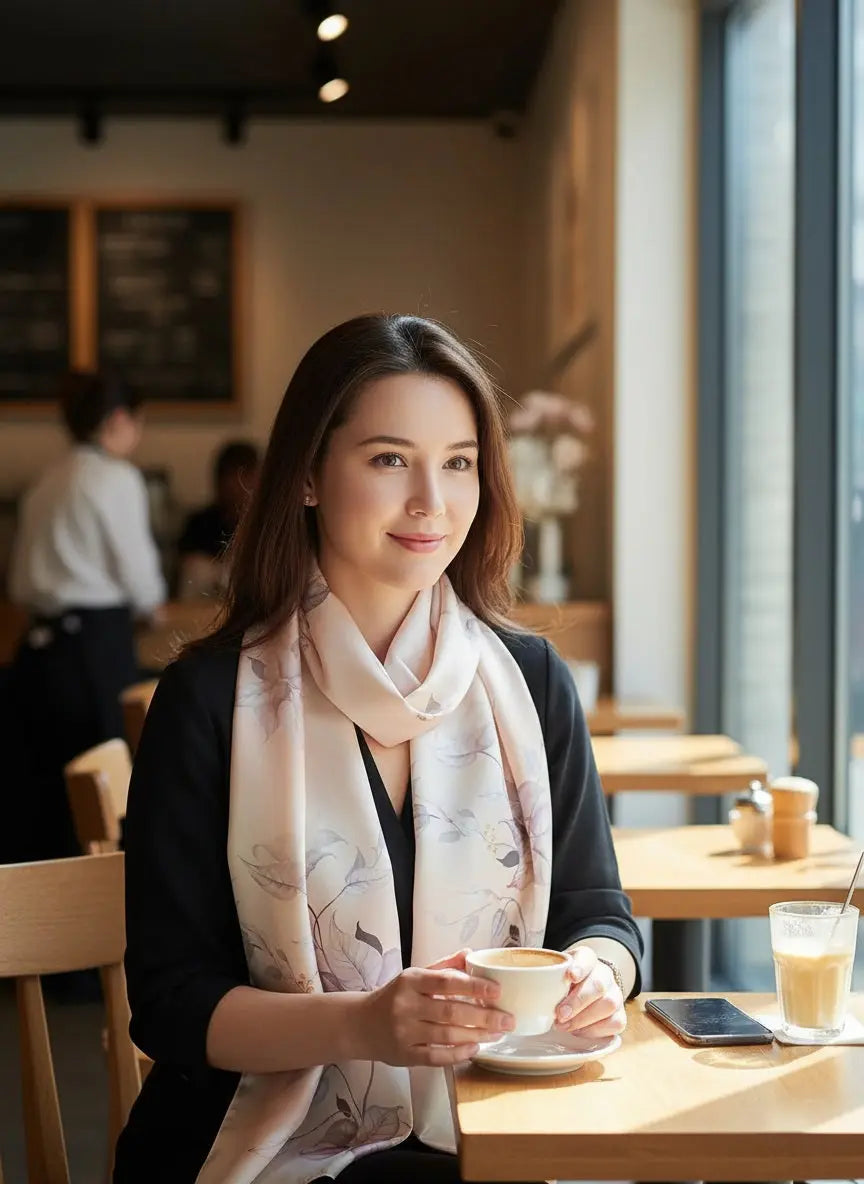 Foulard Soie - GAHEE - Coeur de Foulard