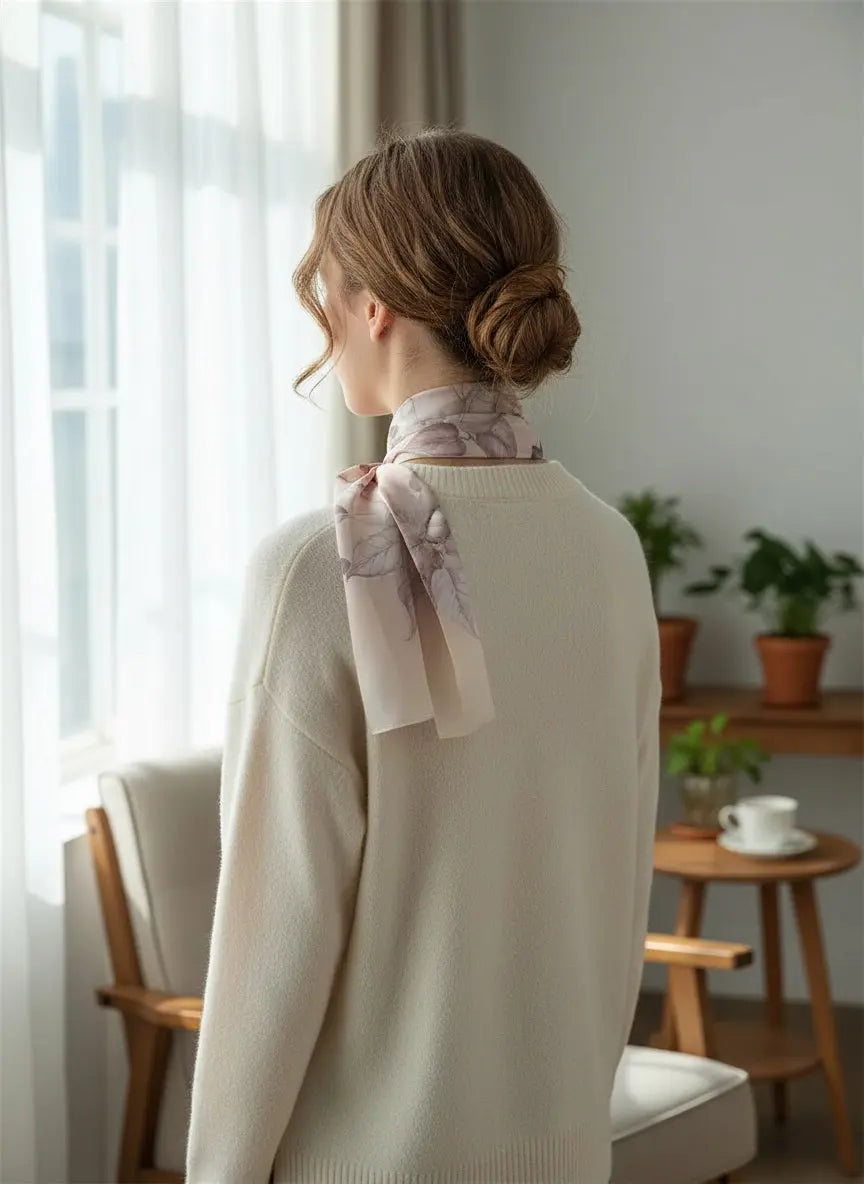 Foulard Soie - GAHEE - Coeur de Foulard