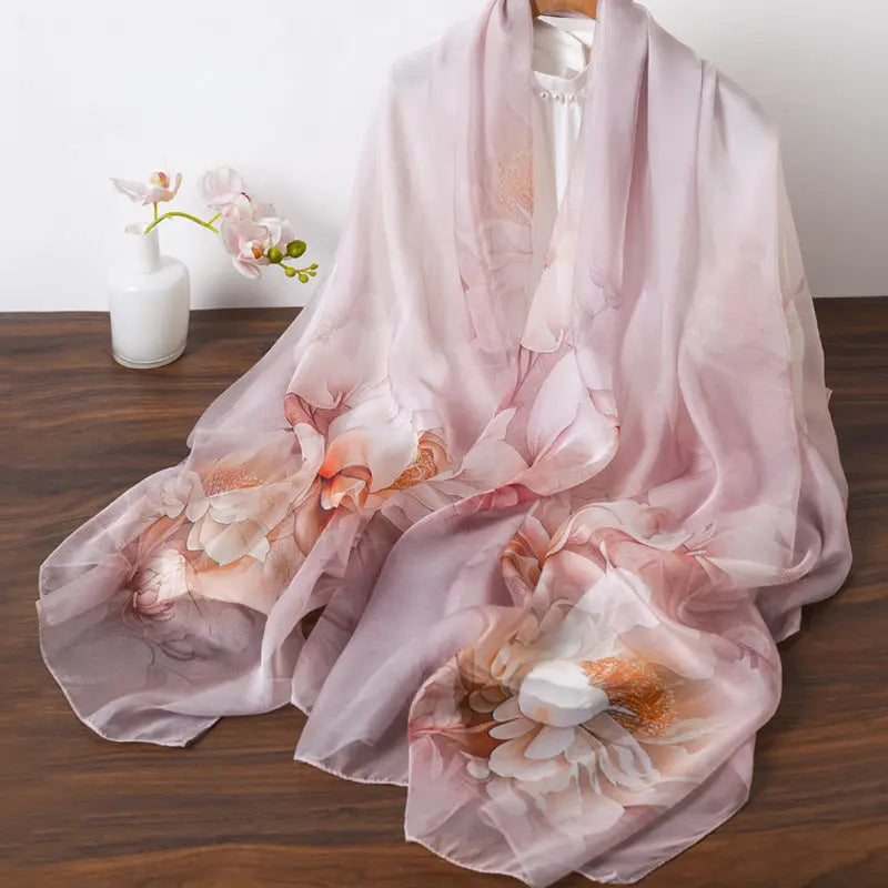 Foulard Soie - HANA - Coeur de Foulard