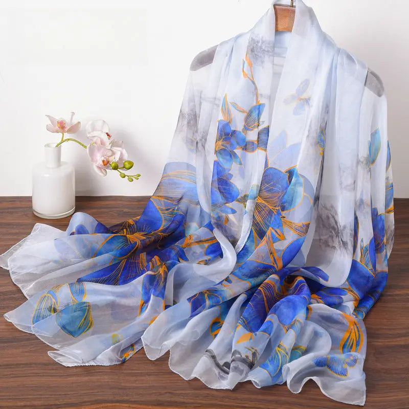 Foulard Soie - HITOMI - Coeur de Foulard