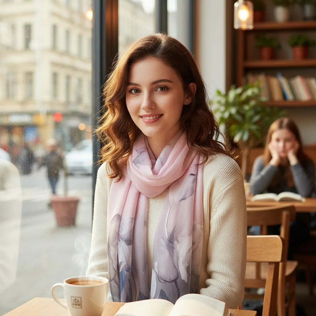 Foulard Soie - HONOKA - Coeur de Foulard