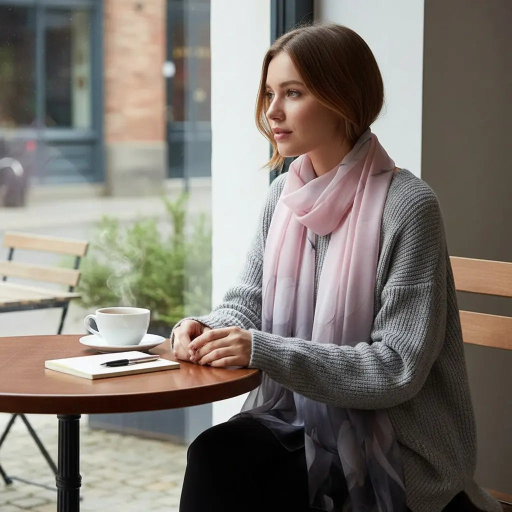 Foulard Soie - HONOKA - Coeur de Foulard