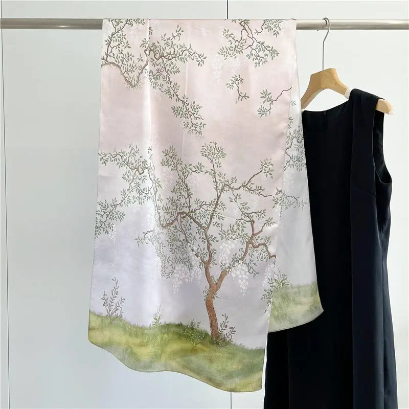 Foulard Soie - HYEJIN - Coeur de Foulard