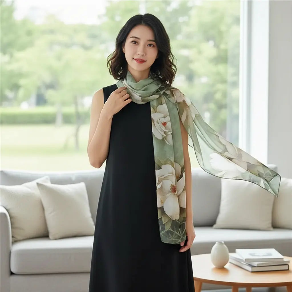 Foulard Soie - JIA - Coeur de Foulard