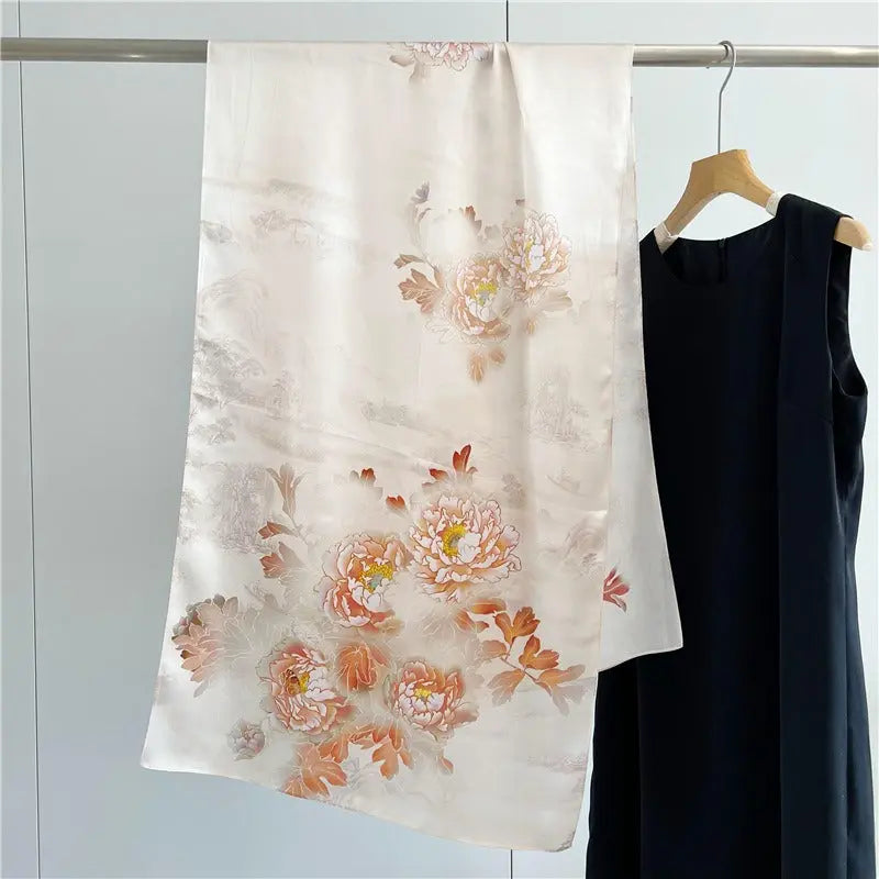 Foulard Soie - JIHYE - Coeur de Foulard