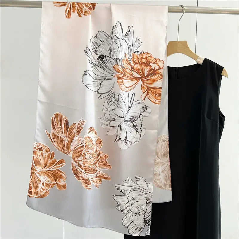 Foulard Soie - JINA - Coeur de Foulard