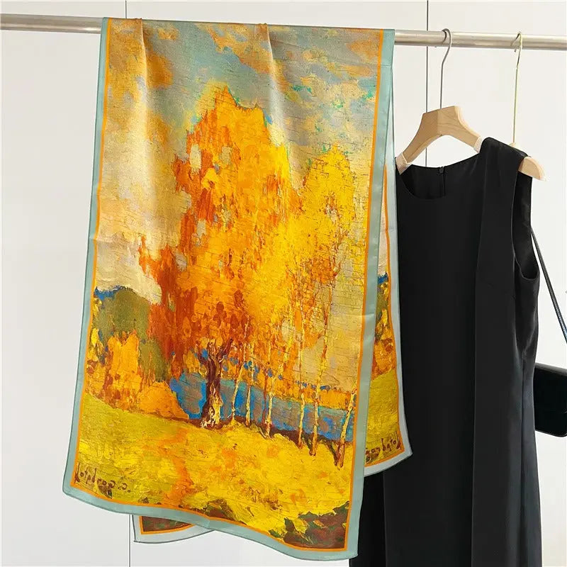 Foulard Soie - JIYEON - Coeur de Foulard