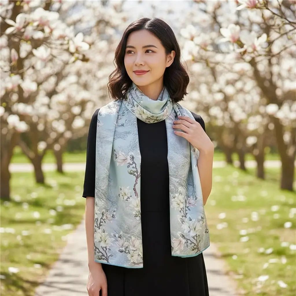 Foulard Soie - JURI - Coeur de Foulard
