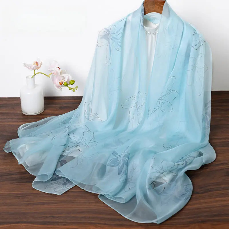 Foulard Soie - KAORI - Coeur de Foulard