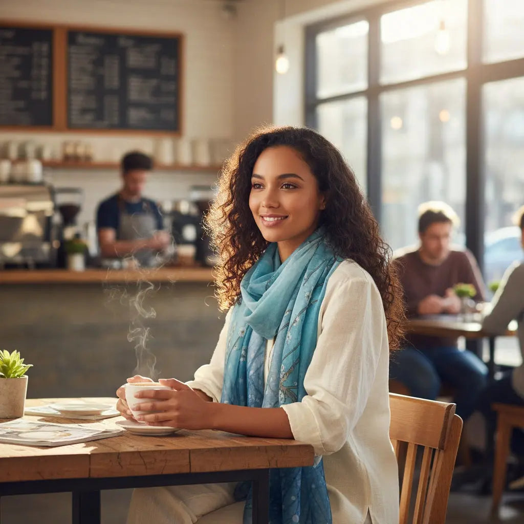 Foulard Soie - KEIKO - Coeur de Foulard