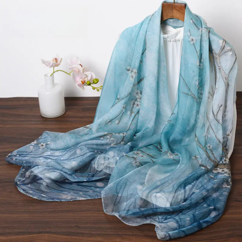 Foulard Soie - KEIKO - Coeur de Foulard