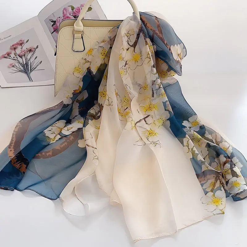 Foulard Soie - KYOKO - Coeur de Foulard