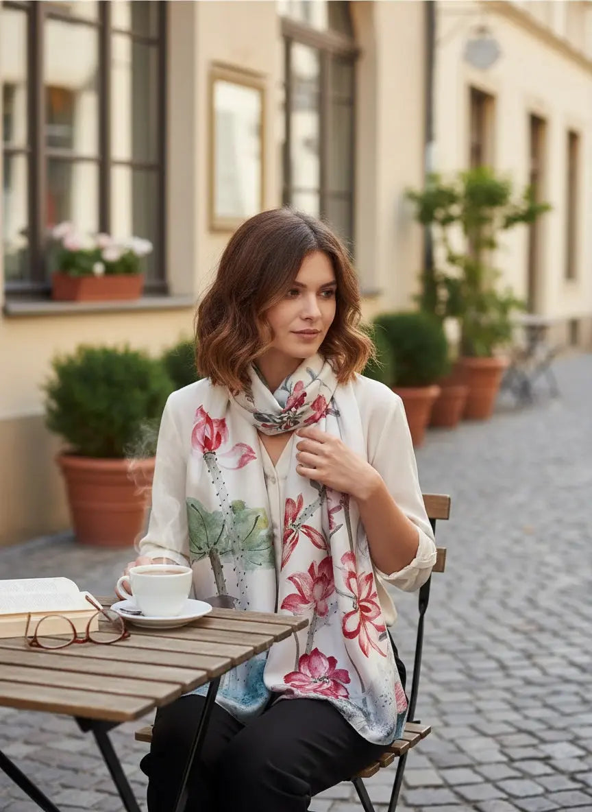 Foulard Soie - MIKI - Coeur de Foulard