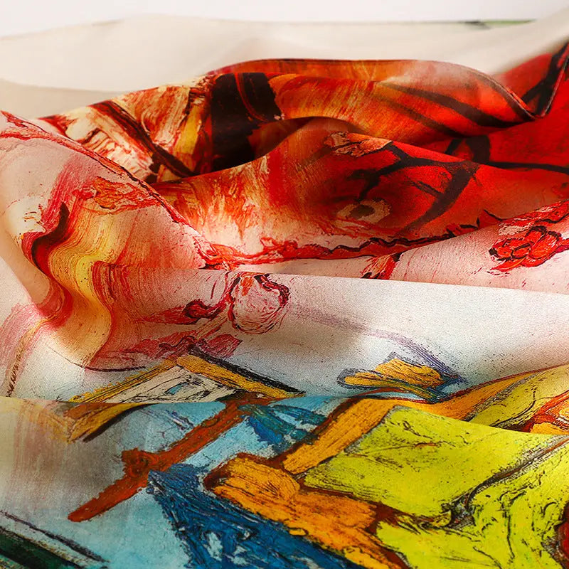 Foulard Soie - MINAMI - Coeur de Foulard