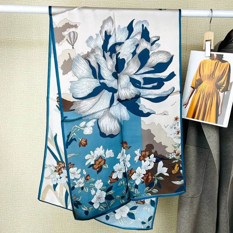 Foulard Soie - SAKI - Coeur de Foulard