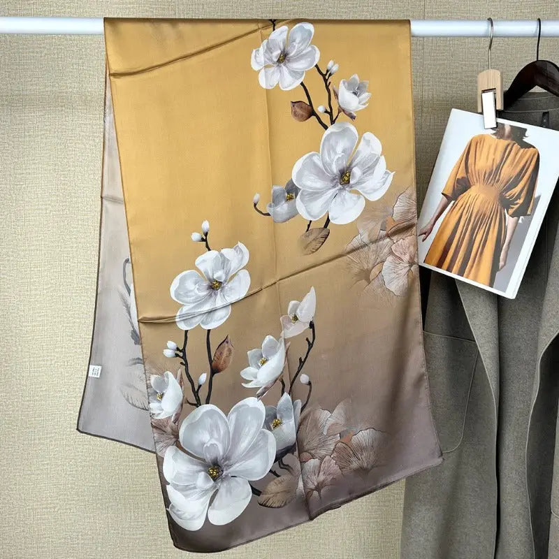 Foulard Soie - YOKO - Coeur de Foulard