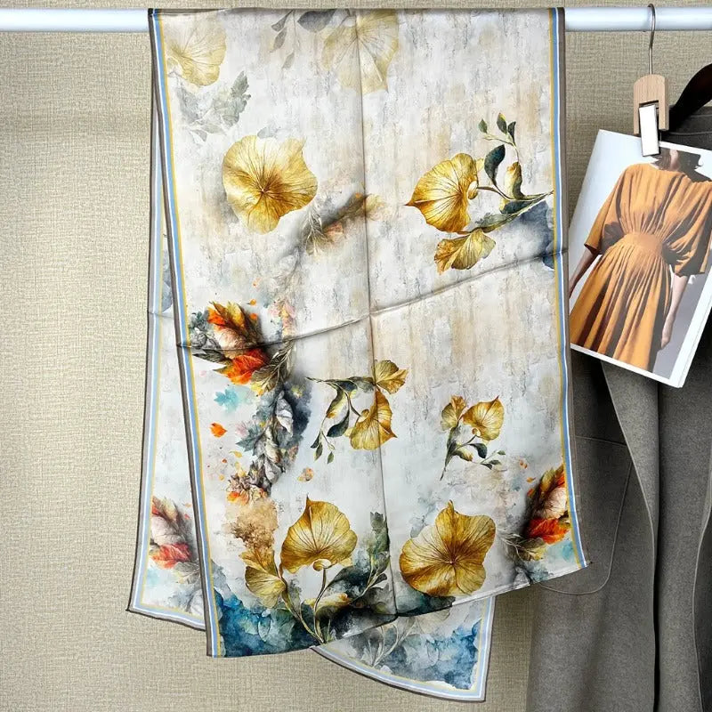 Foulard Soie - YUKI - Coeur de Foulard