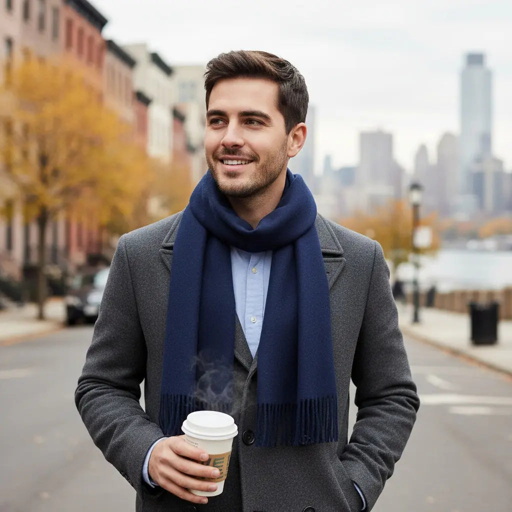 Grande écharpe femme HEIDI - Coeur de Foulard