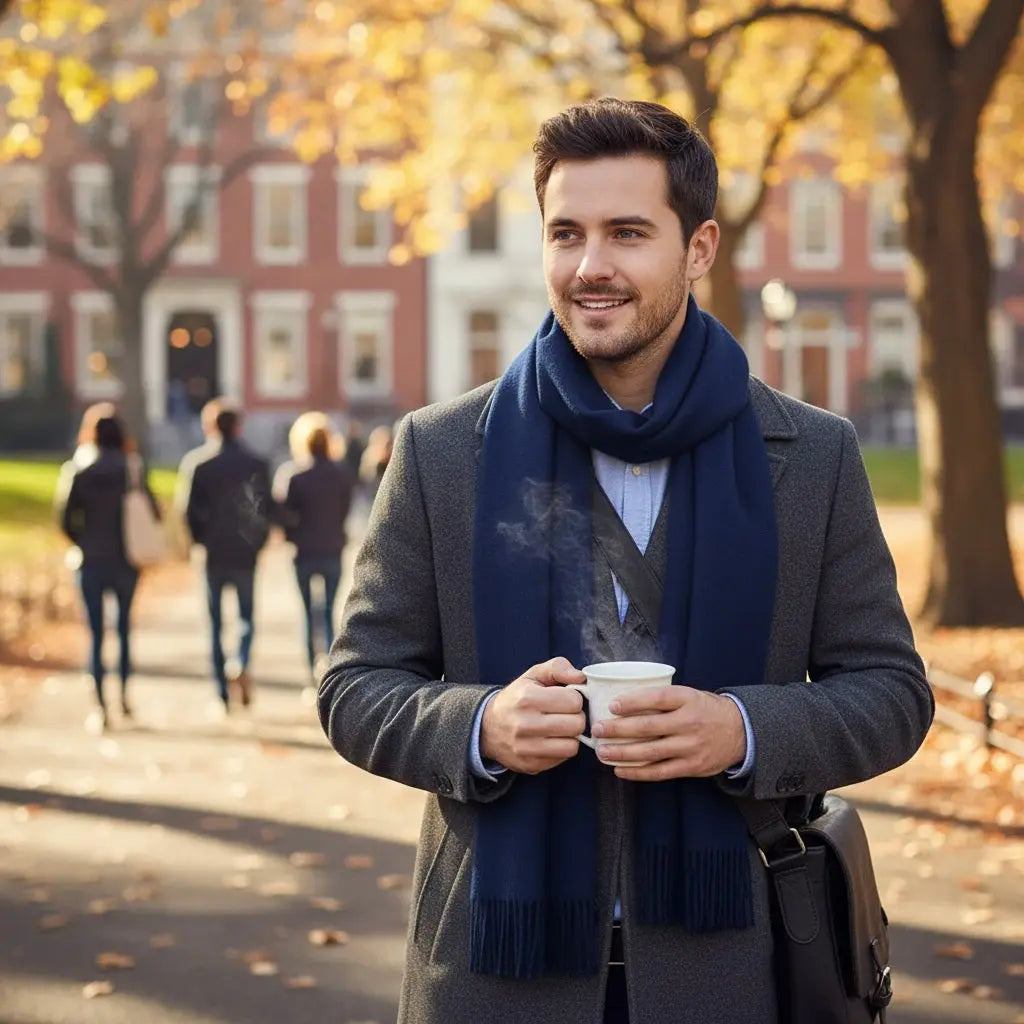 Grande écharpe femme HEIDI - Coeur de Foulard