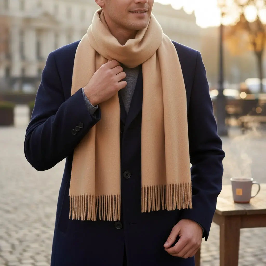 Grande écharpe femme HELMI - Coeur de Foulard