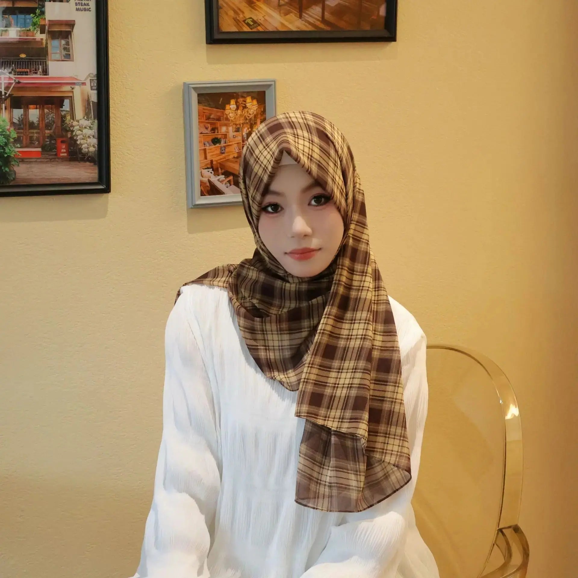Hijab femme - FARIDA - Coeur de Foulard