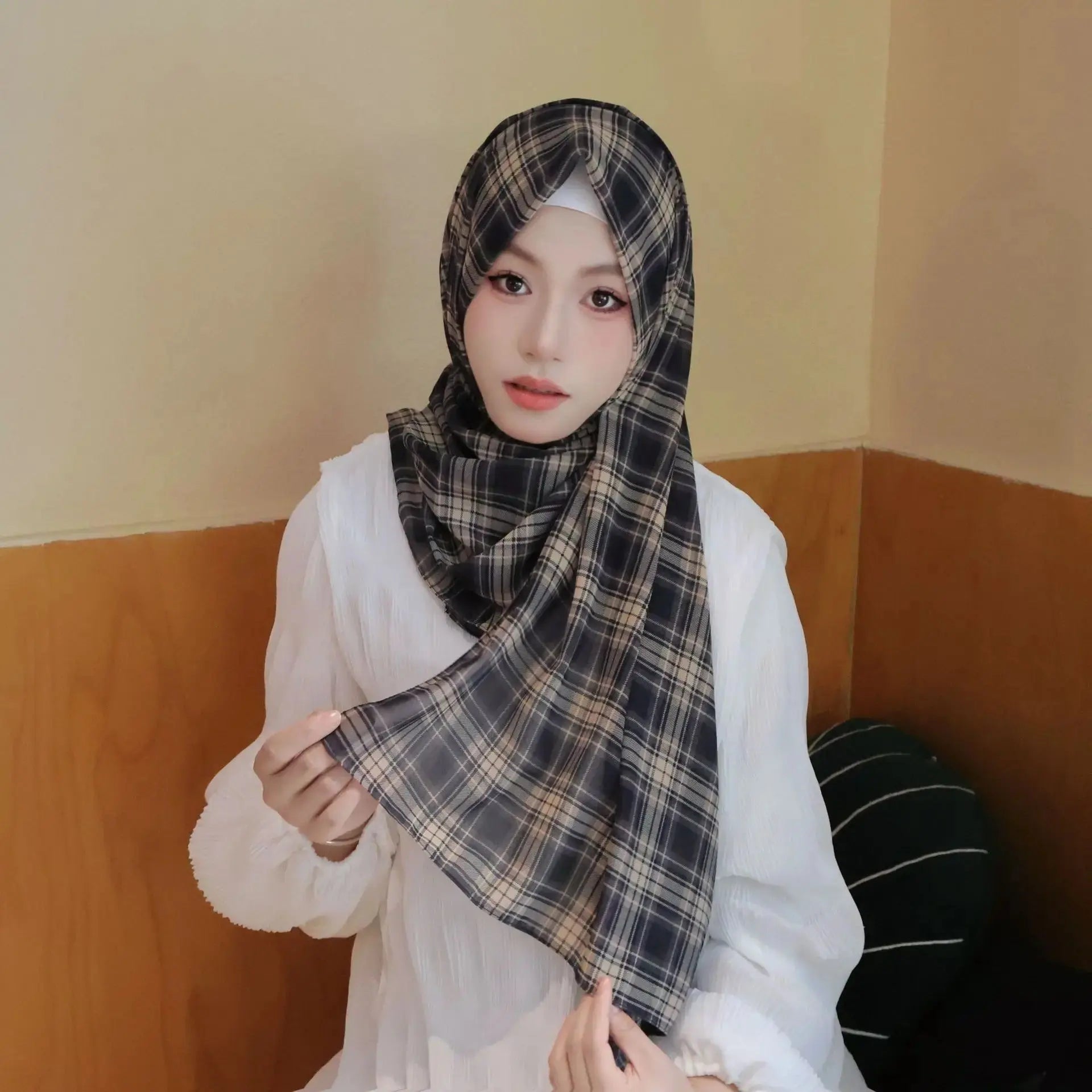 Hijab femme - FARIHA - Coeur de Foulard