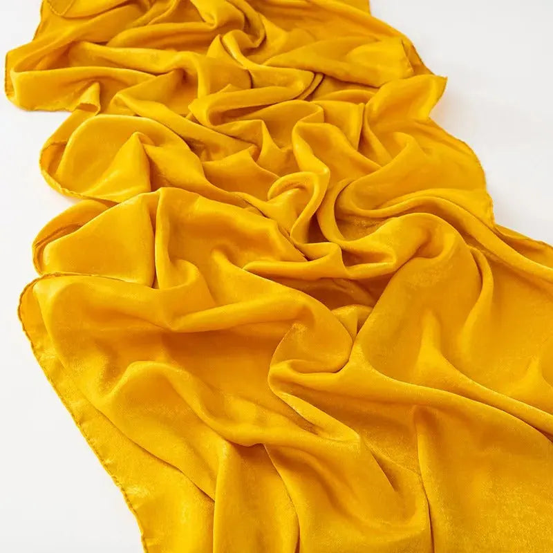 Hijab jaune - AHLAM - Coeur de Foulard