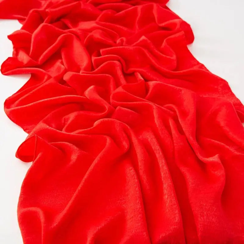 Hijab rouge - AALIYAH - Coeur de Foulard