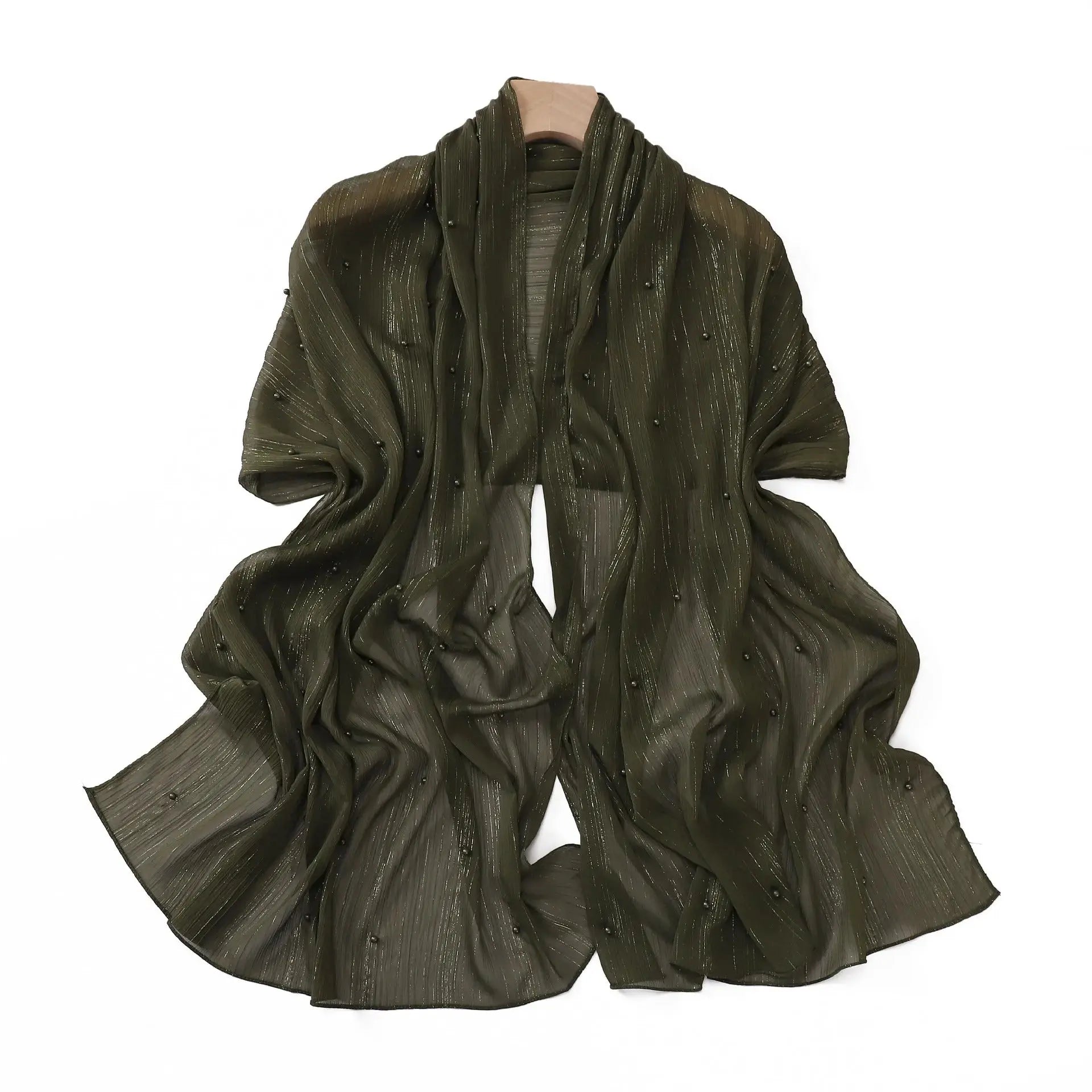 Hijab vert cactus - HAYFA - Coeur de Foulard
