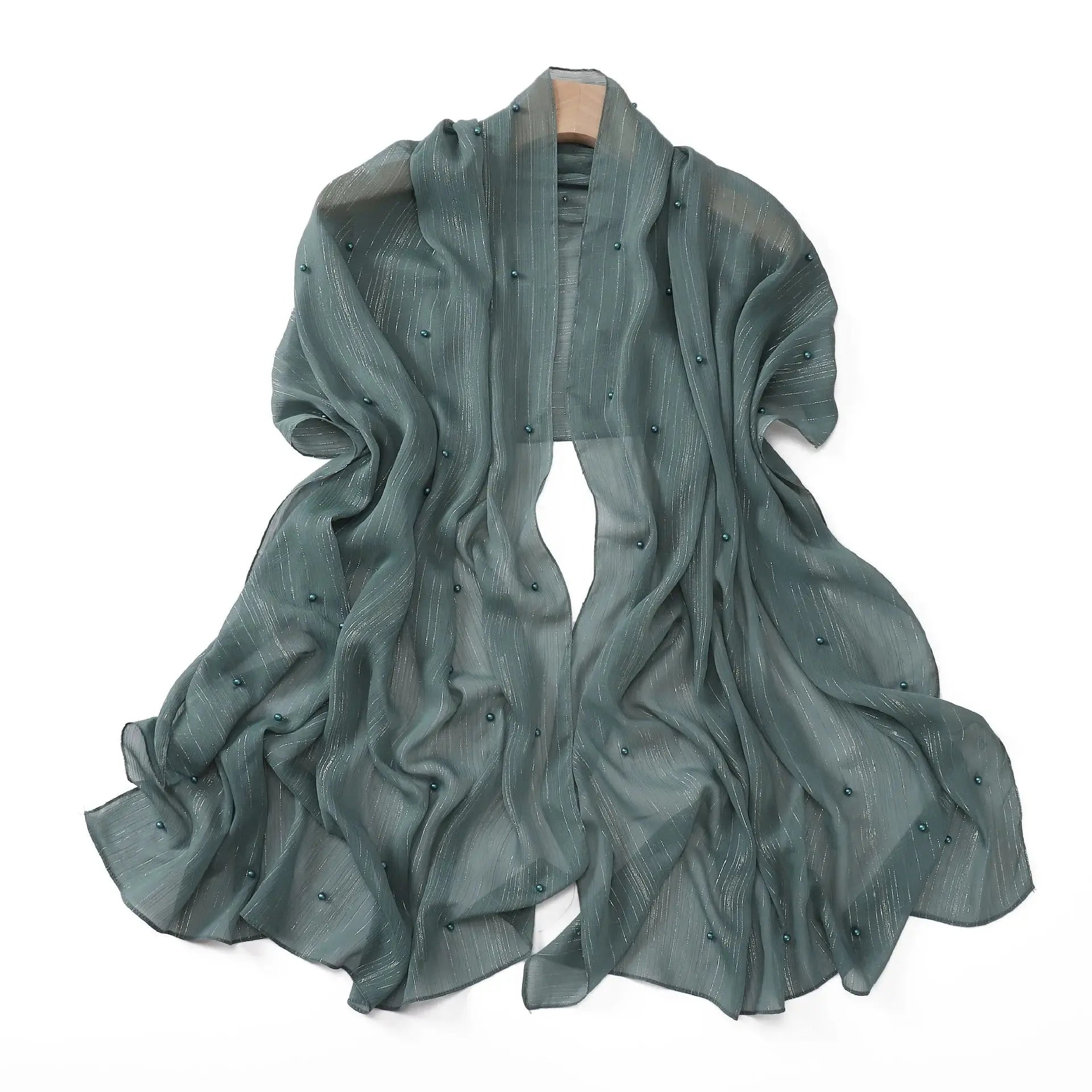 Hijab vert menthe - HAYAT - Coeur de Foulard
