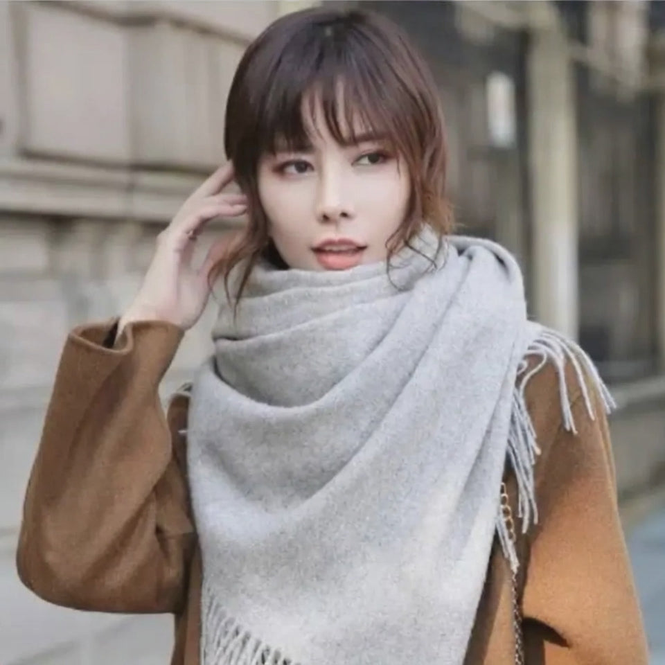 Echarpe en laine femme IRMA - Coeur de Foulard