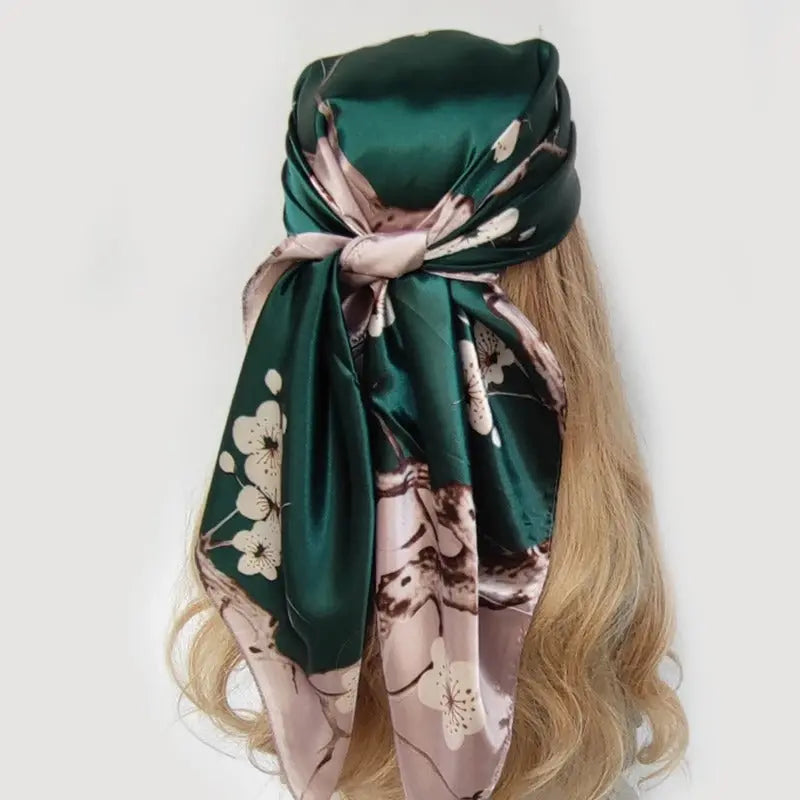 Foulard Cheveux Carré Femme Chimio Fernande Coeur de Foulard