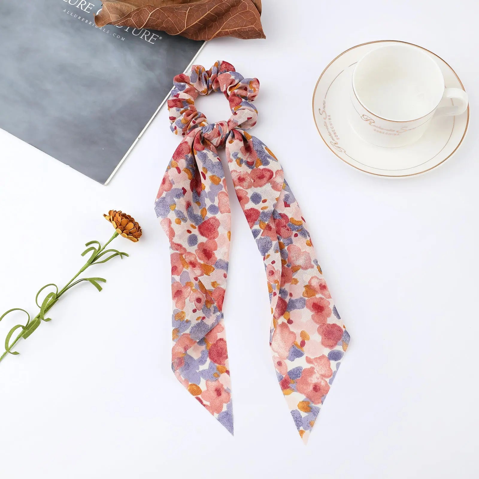 Chouchou Foulard Cheveux Brita Coeur de Foulard