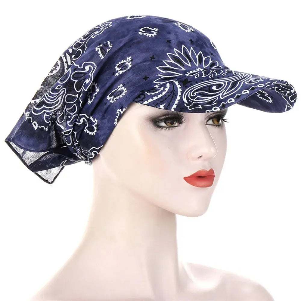 Foulard Casquette Femme Chimio Gabrielle Coeur de Foulard