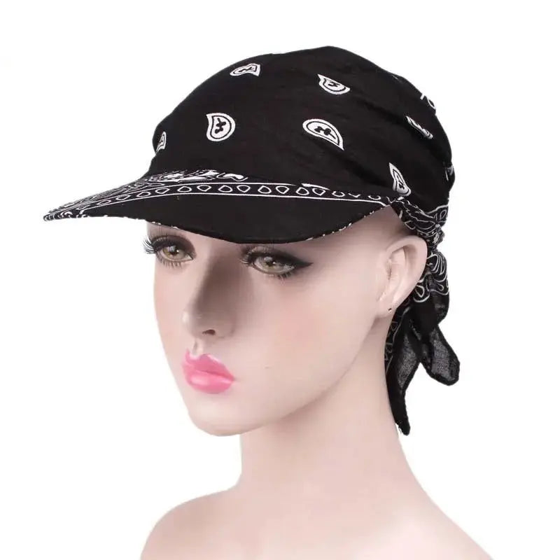 Foulard Casquette Femme Chimio  Garance Coeur de Foulard