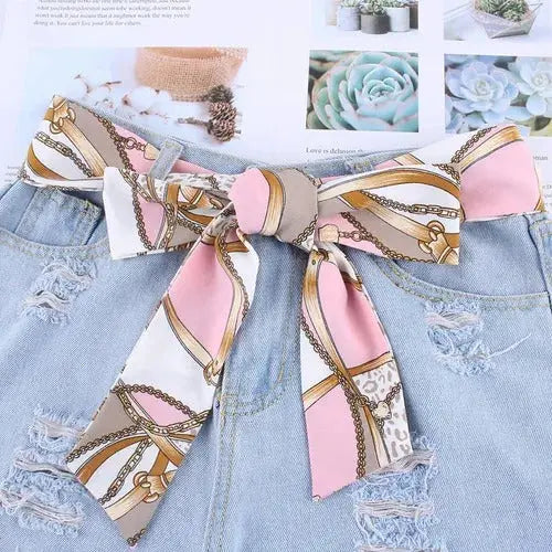 Ceinture foulard pour robe best sale