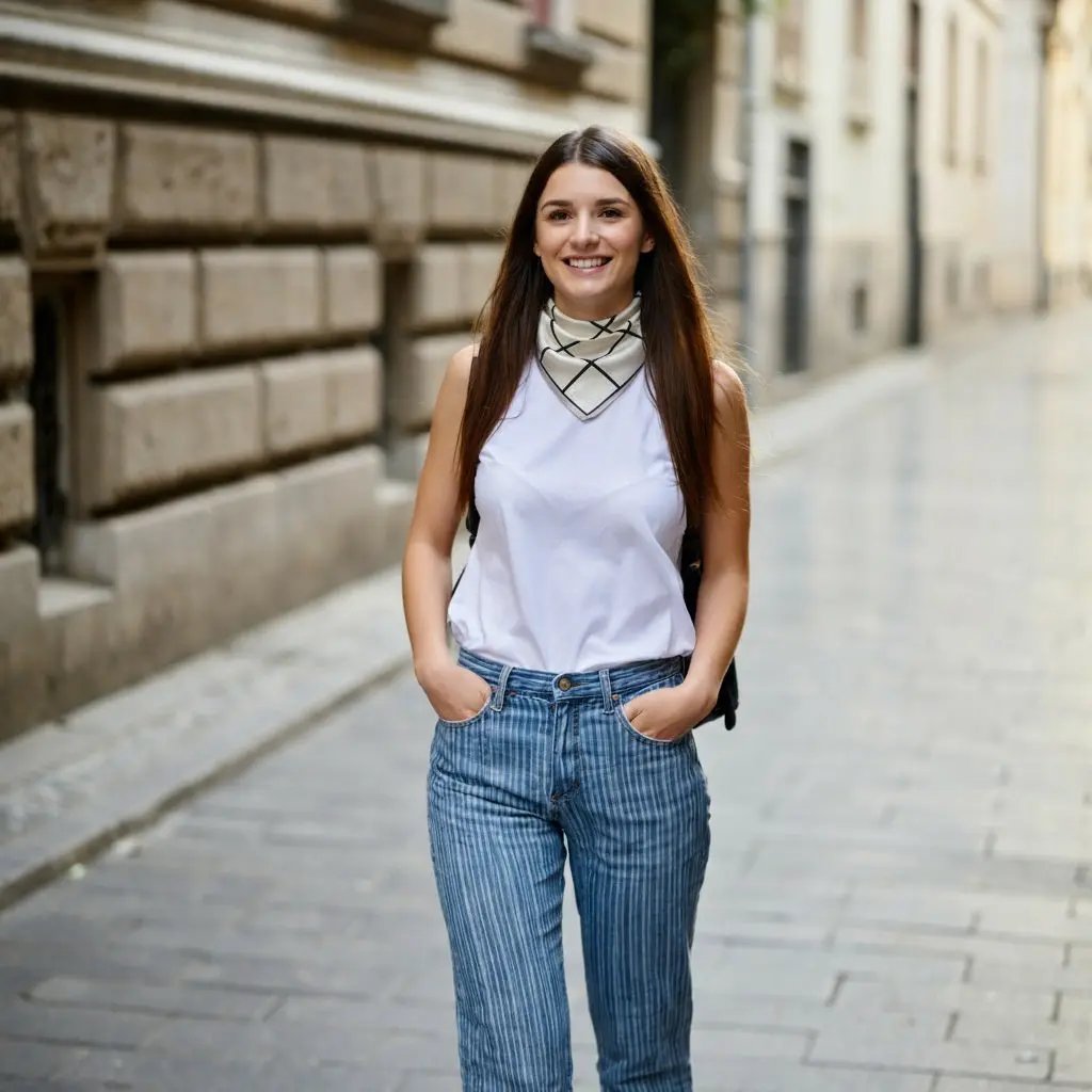 Carré de Soie - ALVA - Coeur de Foulard