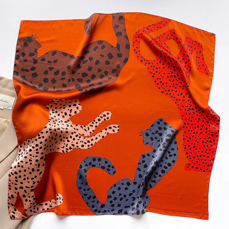 Carré de Soie - BERGDIS - Coeur de Foulard