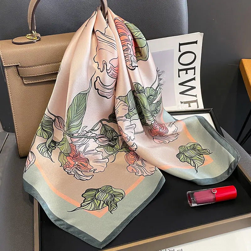 Carré de Soie - EBBA - Coeur de Foulard