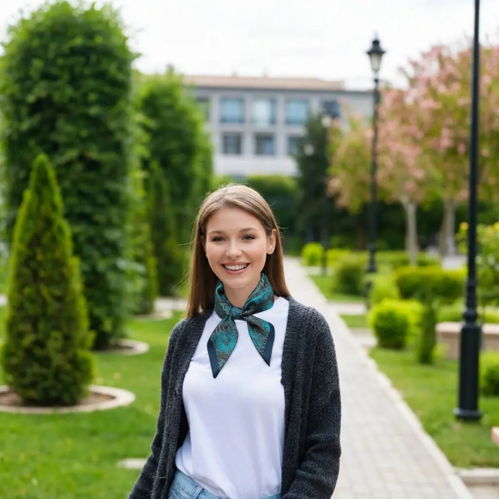 Carré de Soie - EIRA - Coeur de Foulard