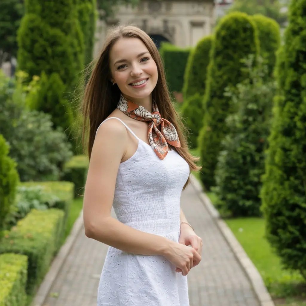 Carré de Soie - FRIDA - Coeur de Foulard